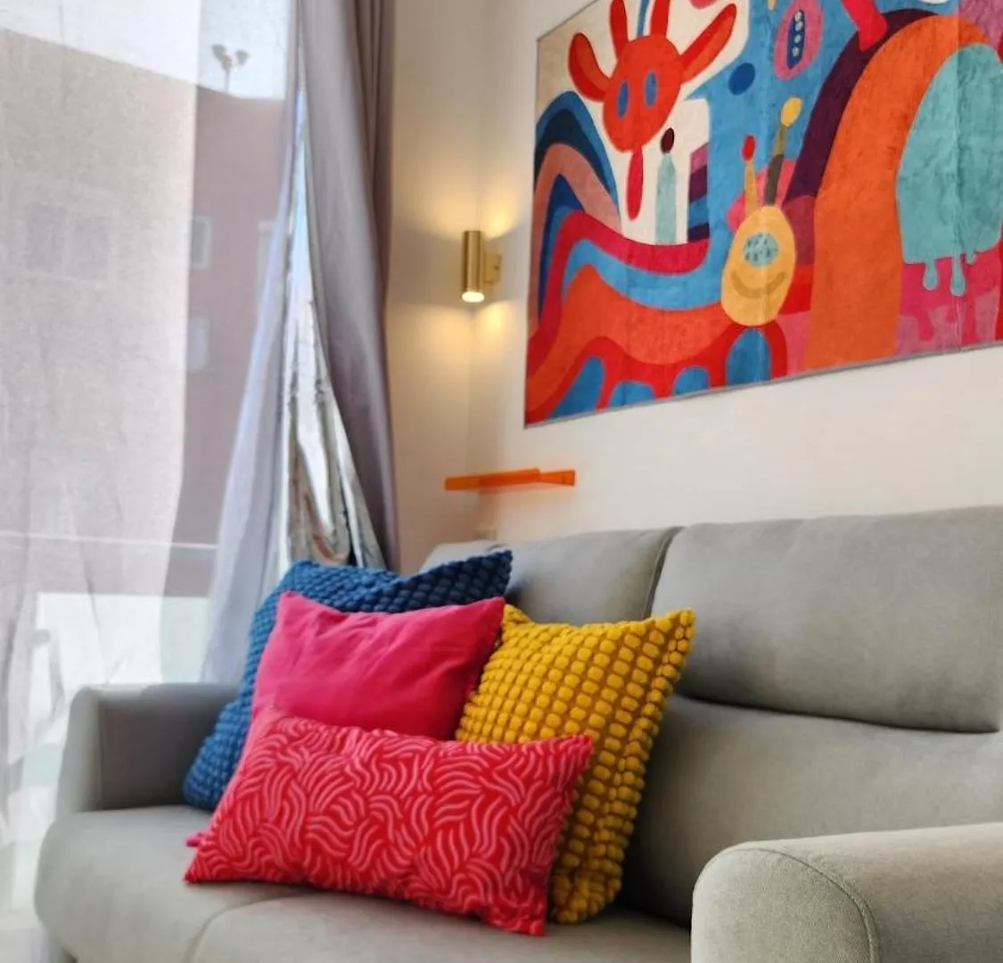 Arthouse Huelin 200 M From Beach Malaga Spain